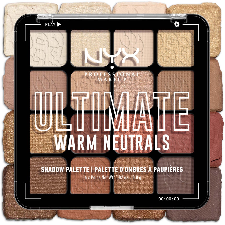 Ultimate Shadow Palette 16-Pan,  NYX Professional Makeup Ögonskuggspalett