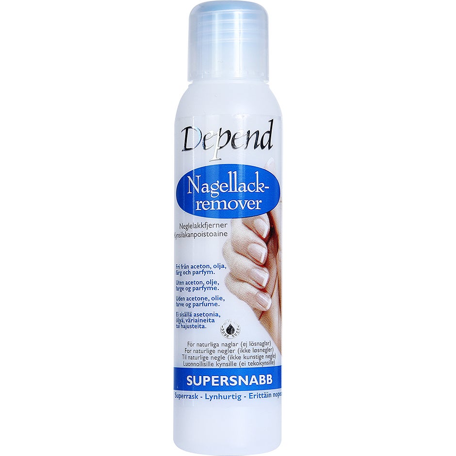 Depend Nagellackremover Supersnabb, 35 ml Depend Nagellacksborttagning