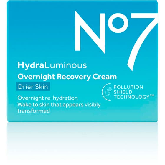 Hydraluminous Overnight Recovery Cream for Dry Skin, Hydration
