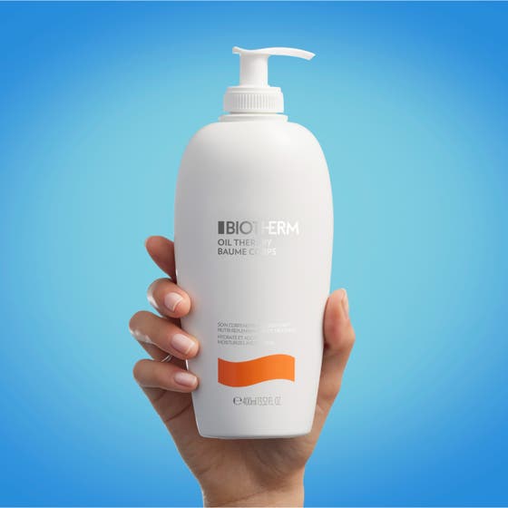 Biotherm Baume Corps 400 ml biotherm kroppslotion visas i en jämförelsetabell för djupnärande hudvård och dess resultat.