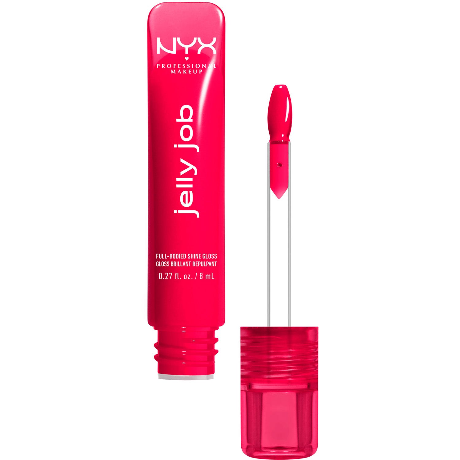 NYX Professional Makeup Jelly Job Lip gloss 14 Cherry Jelly - 8 ml billede