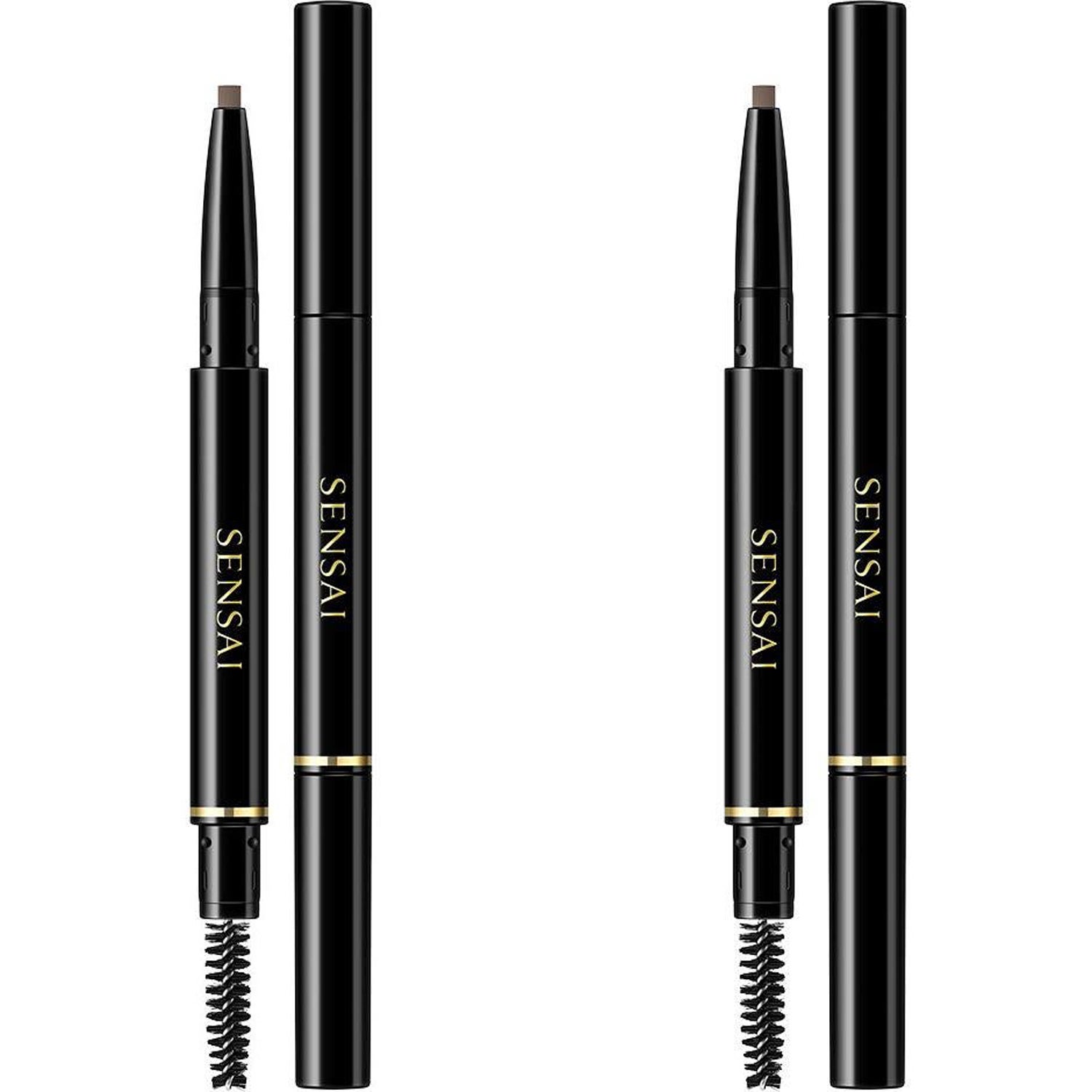 Sensai Styling Eyebrow Pencil Duo 02 Warm Brown