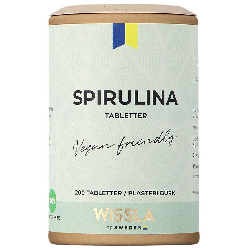 Wissla of Sweden Spirulinatabletter 200 pcs