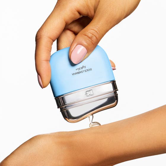 Light Blue Alcohol-Free Perfume Gel