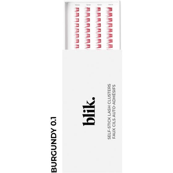 Self-Stick Lash Clusters - Burgundy 0.1