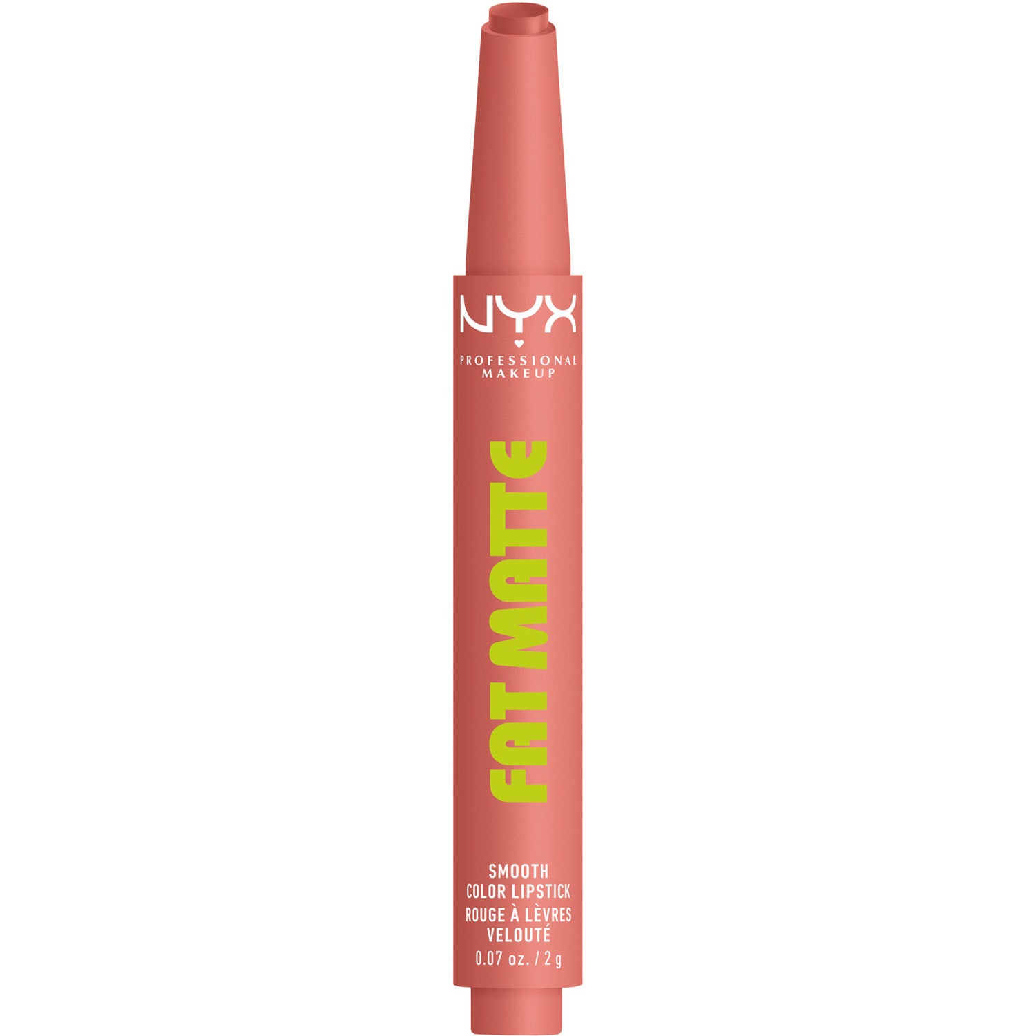 NYX Fat Matte Läppstift #cashmire Cutie 2 gr läppsmink dam – bild 8