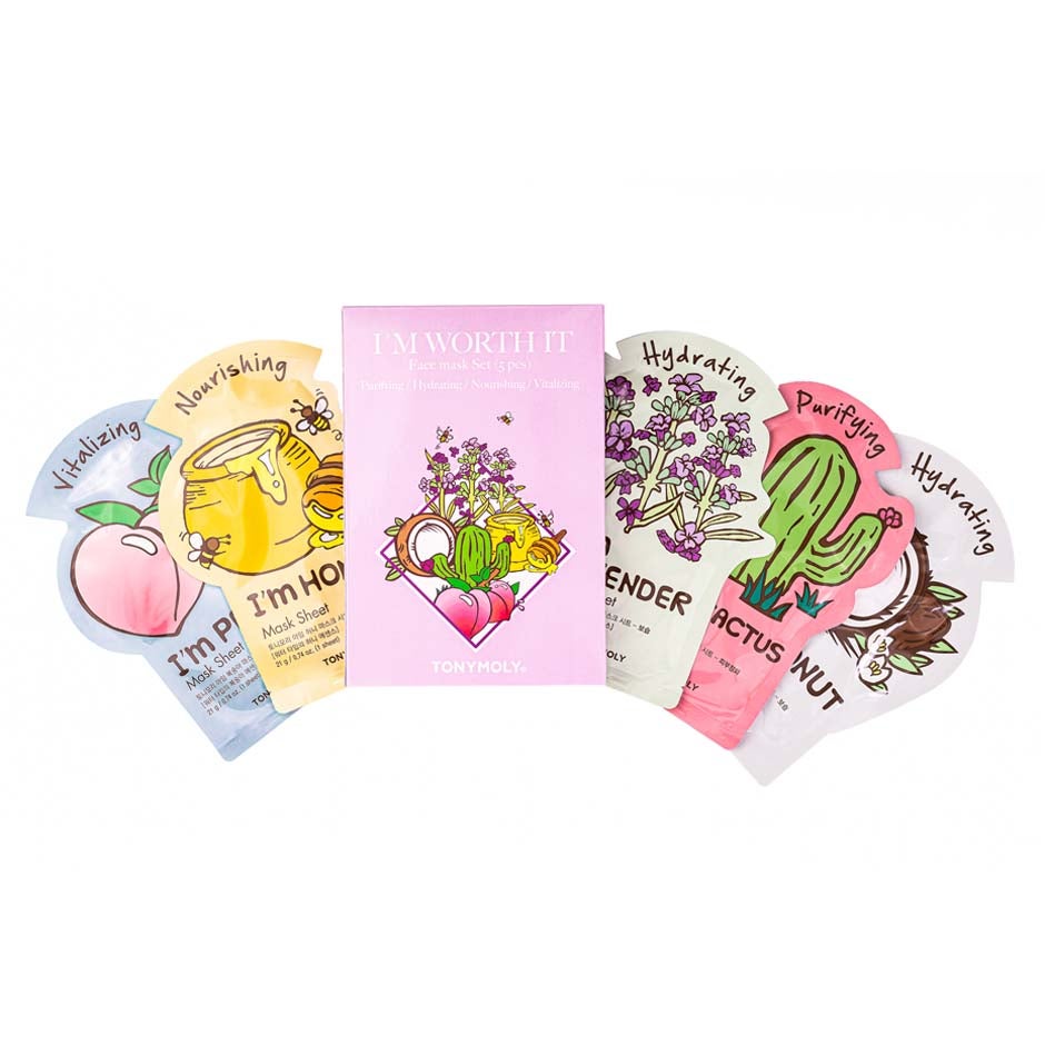 I´m Worth It Face Mask Set 5 pcs