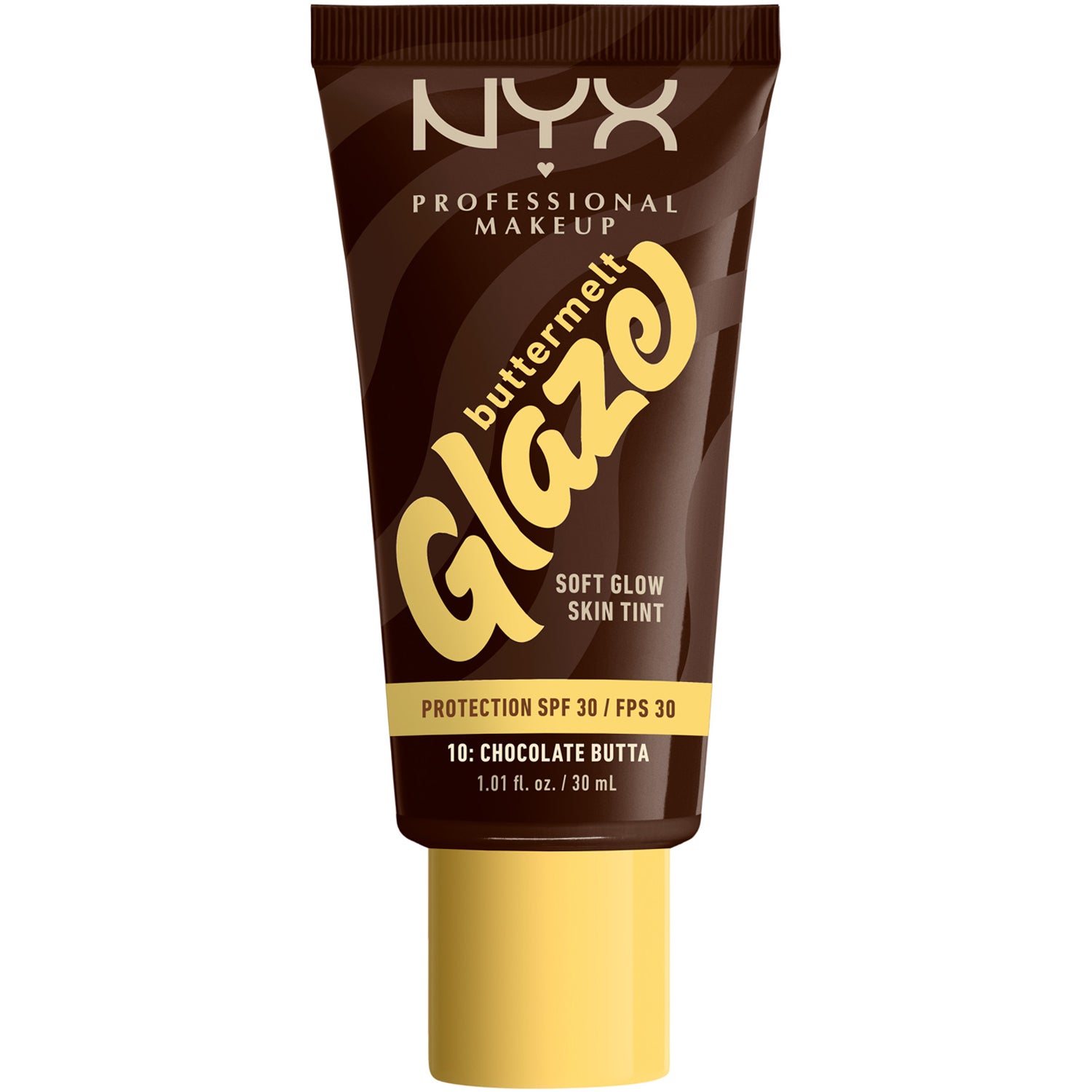 NYX Buttermelt Glaze Solkräm Tint + Spf30 #10-choklad Butta solprodukter dam – bild 2