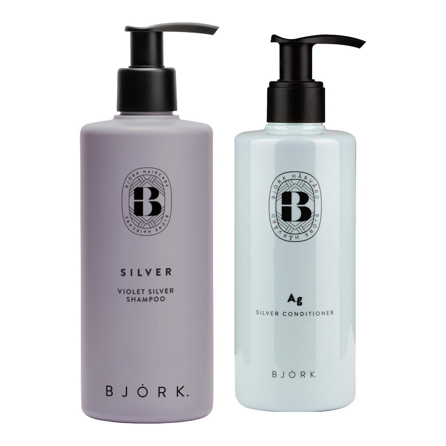 Björk Ag Shampoo & Conditioner 300 ml + 250 ml - 550 ml