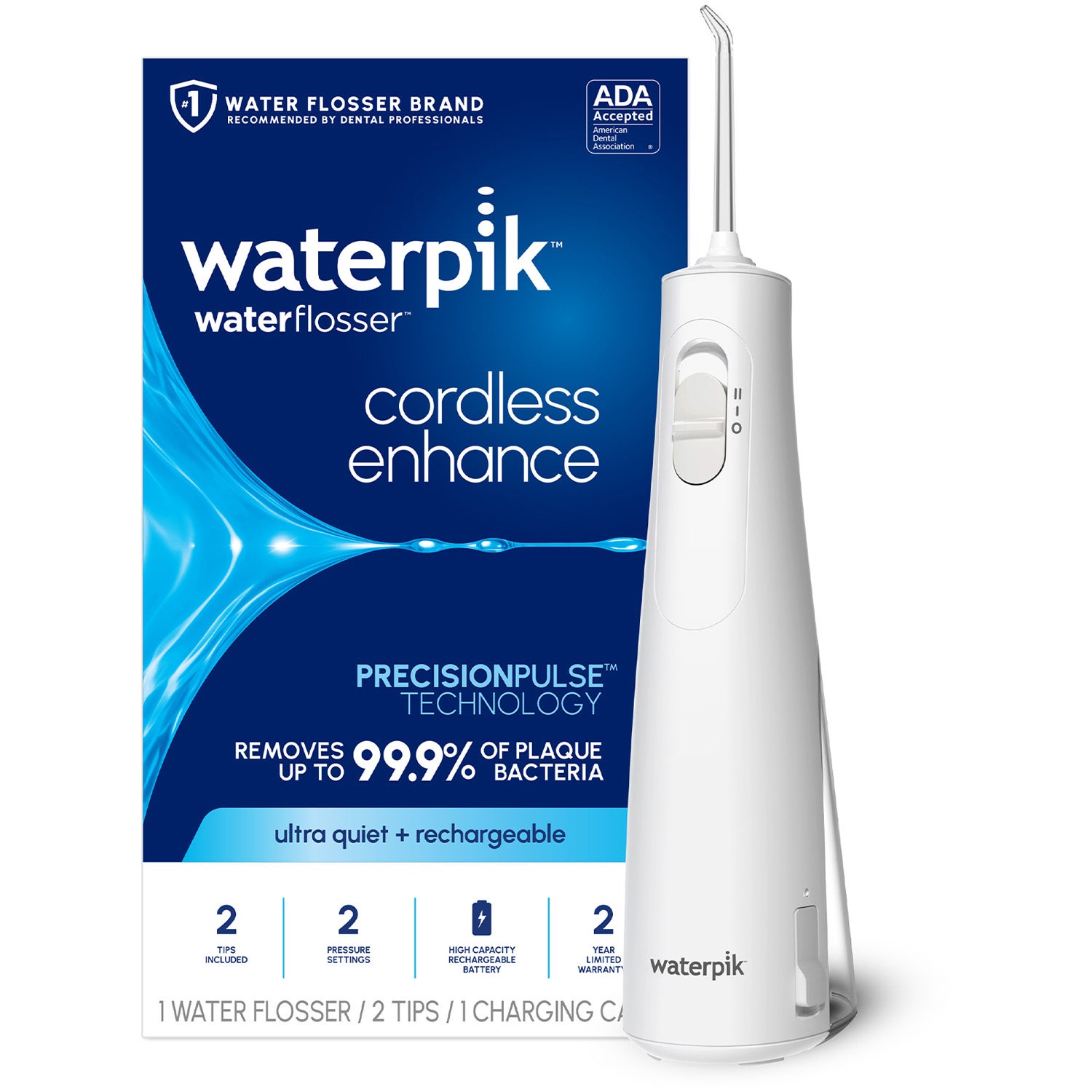 Waterpik WF-21EU Cordless Enhance 995 Water Flosser 1 pcs