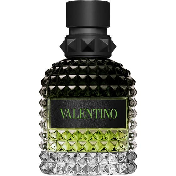 Valentino Born In Roma Uomo Green Stravaganza Eau de Toilette 50 ml herreduft i naglet glassflaske med sort kork