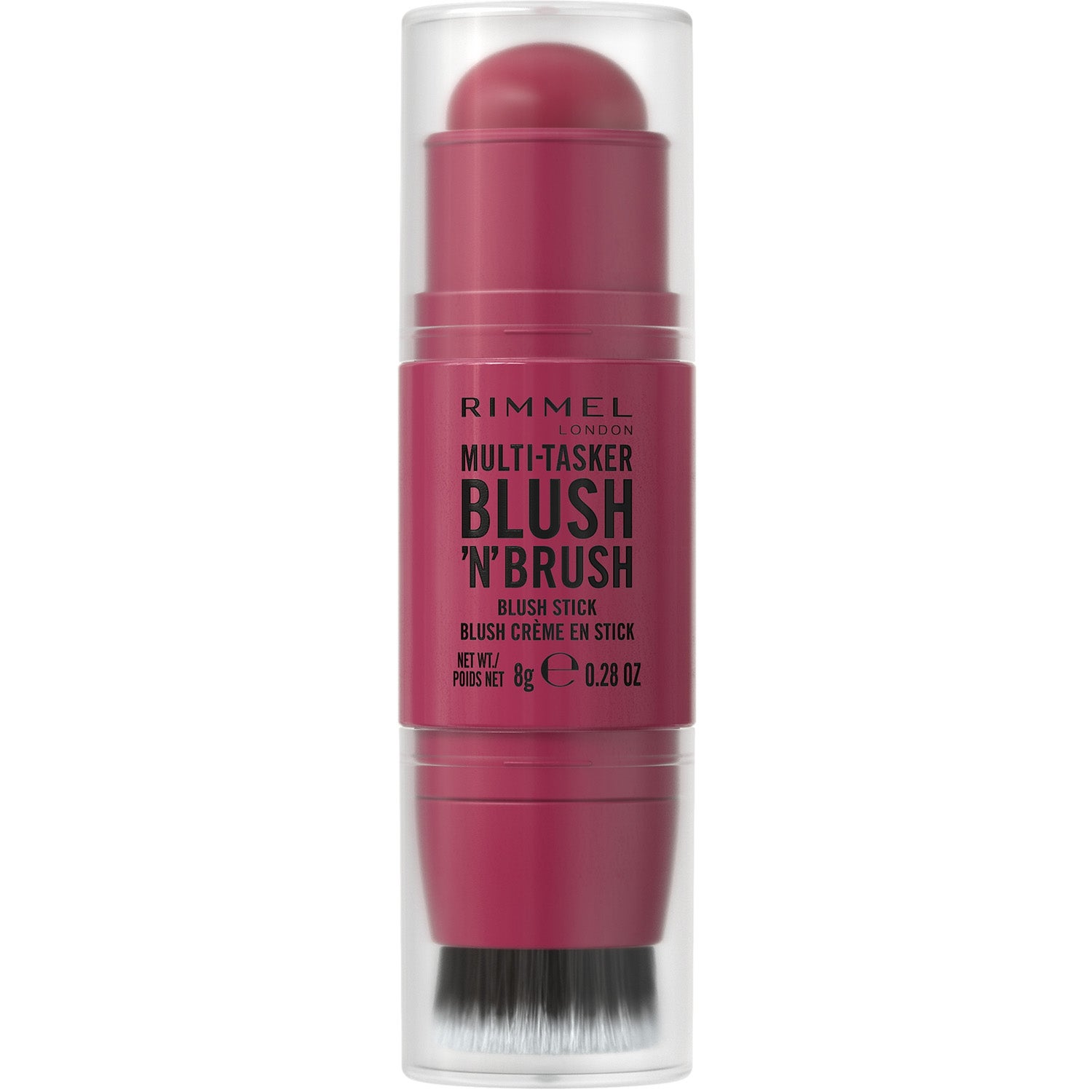 Rimmel London Multi-tasker Blush 'n' Brush Stick #200-fuchsia Glam 8 g puder, rouge & highlighter dam – bild 8