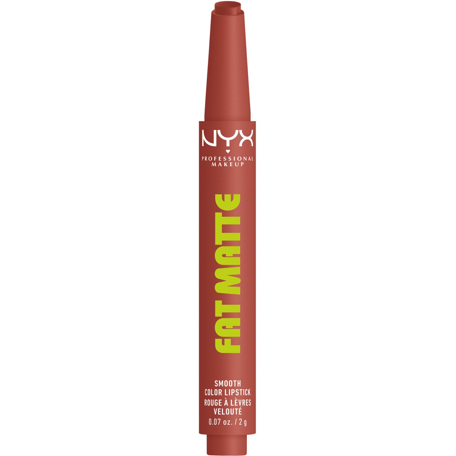 NYX Fat Matte Läppstift #rose Robe 2 gr läppsmink dam – bild 8