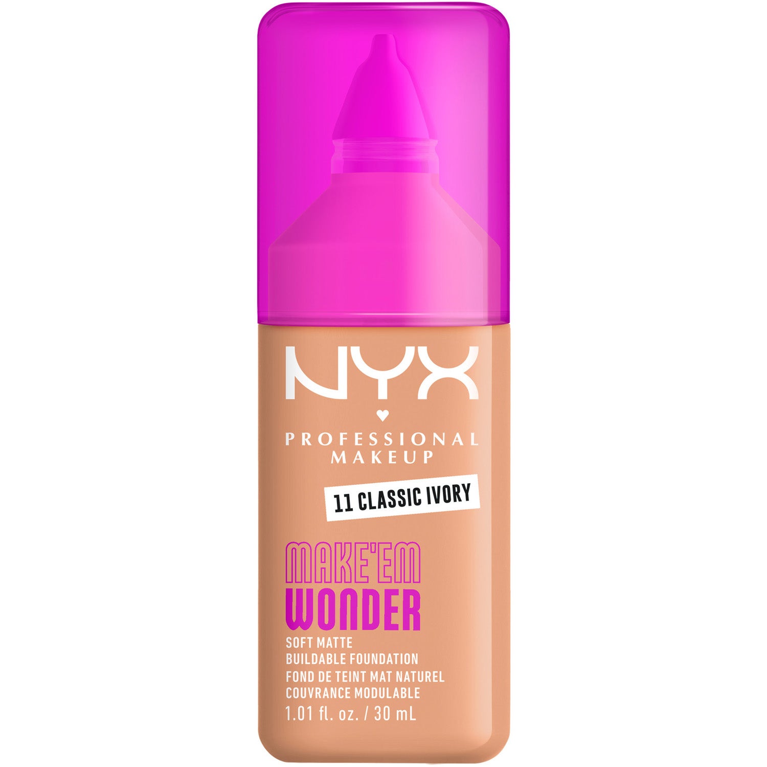 NYX Professional Makeup Make Em Wonder Foundation foundation & concealer dam – bild 7