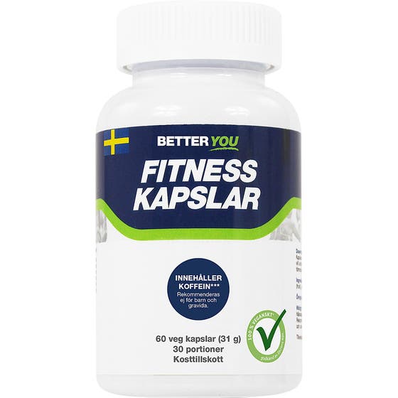 Fitness Kapslar med koffein