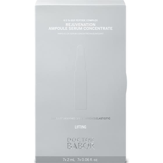 Doctor Babor Rejuvenation Ampoule Serum 14 ml løftende ansigtsserum i sølvæske med EGF peptidkompleks