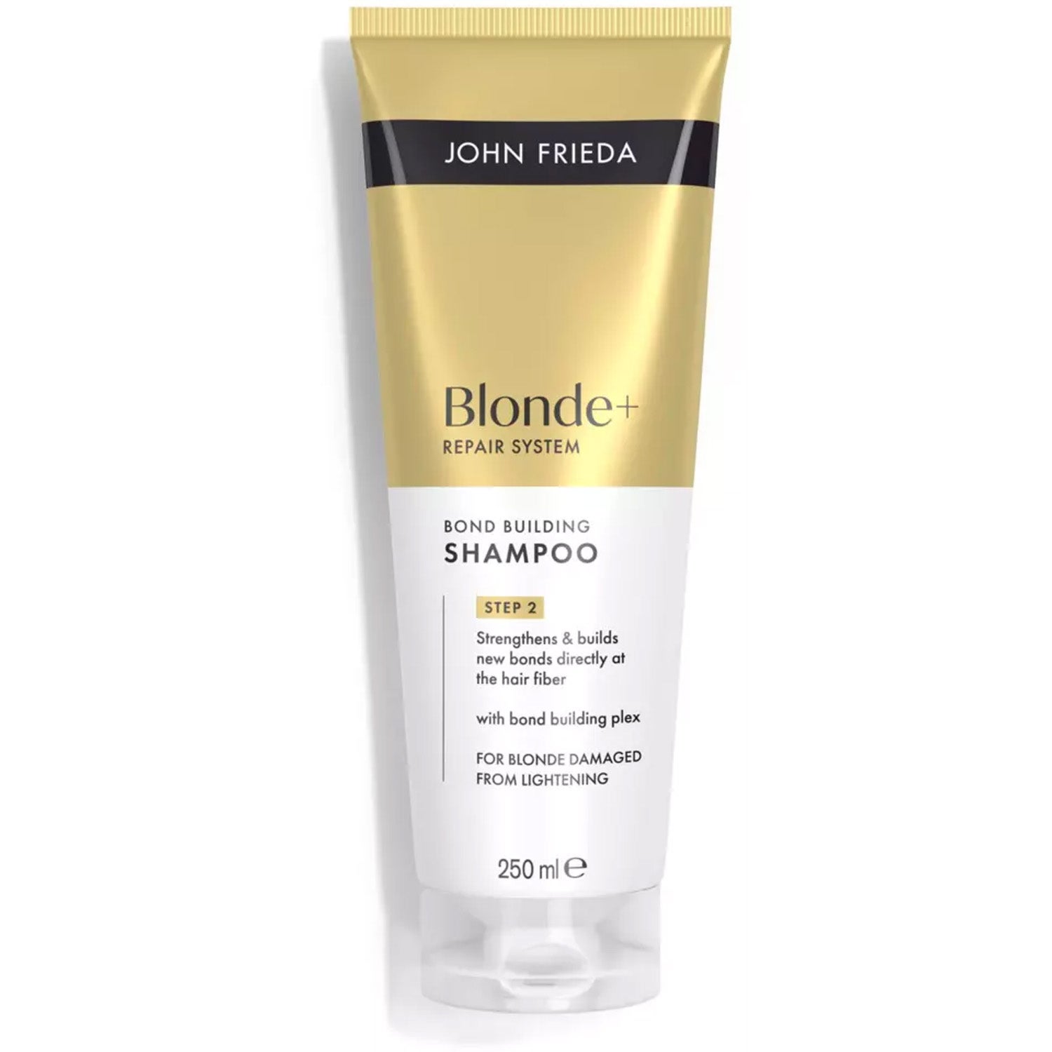 John Frieda Blonde+ Repair System Bond Building Shampoo 250 ml billede