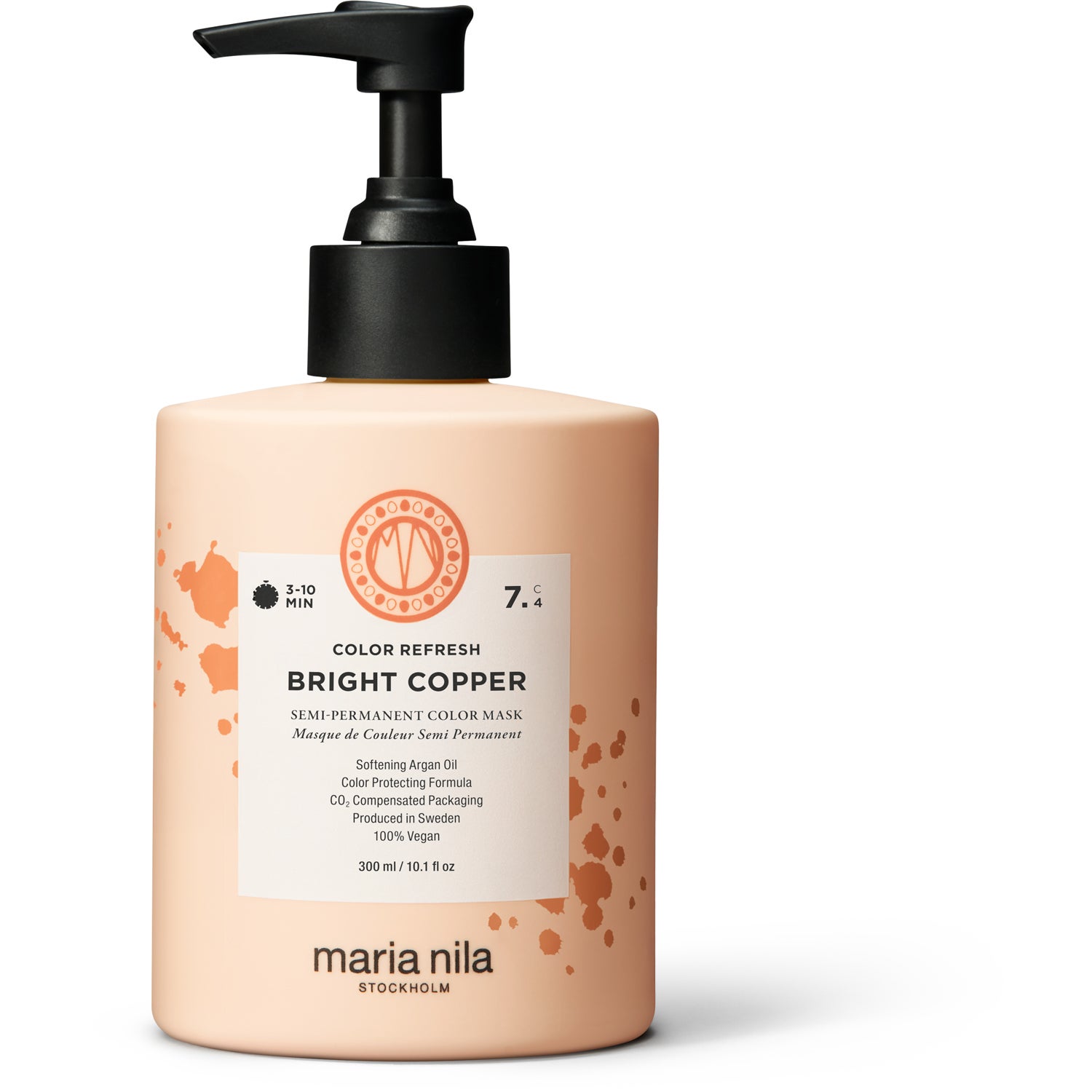 maria nila Colour Refresh Non-Permanent Colour Masque 7.40 Bright