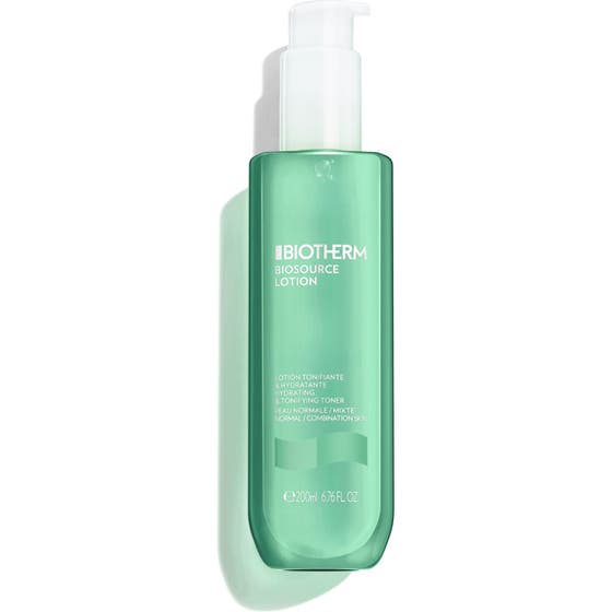 Biotherm Biosource 24h Hydrating & Tonifying Toner 200 ml fuktighetsgivende ansiktsvann i grønn pumpeflaske