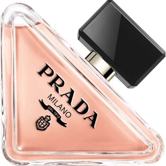 Prada Paradoxe Eau de Parfum 90 ml prada milano blommig parfym i trekantig flaska och rosa ask