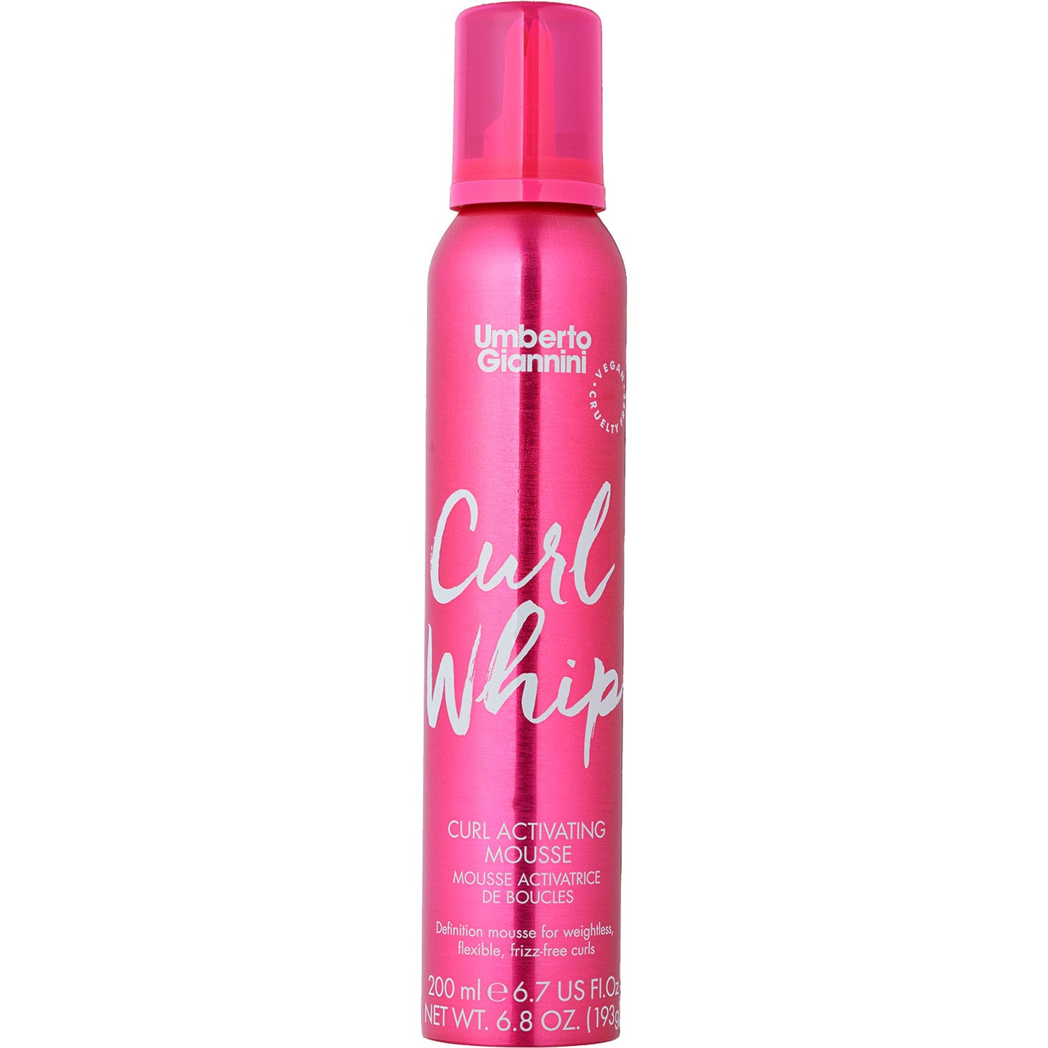Umberto Giannini Curl Whip Curl Mousse 200 ml billede