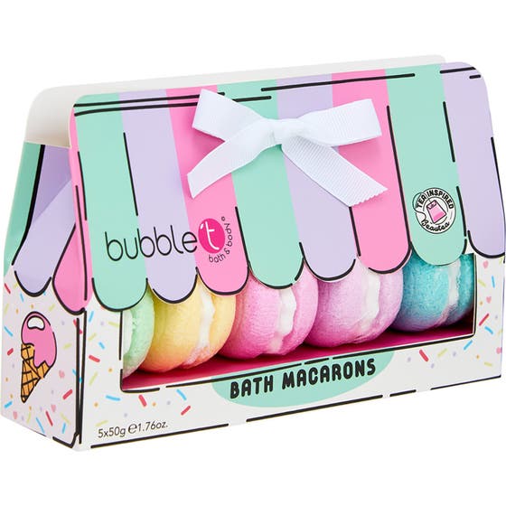 Cartoon Macaron Bath Fizzer Set