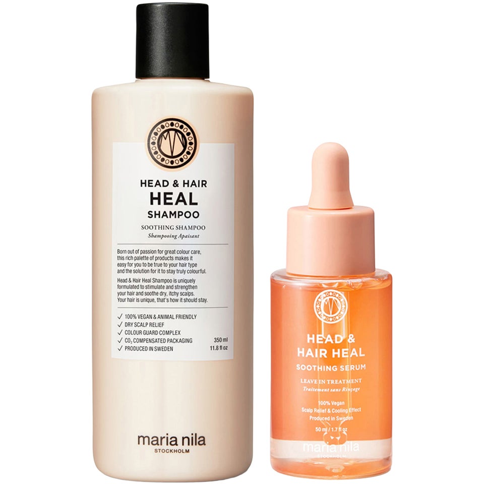Head & Hair Heal Set Shampoo 350ml, Soothing Serum
