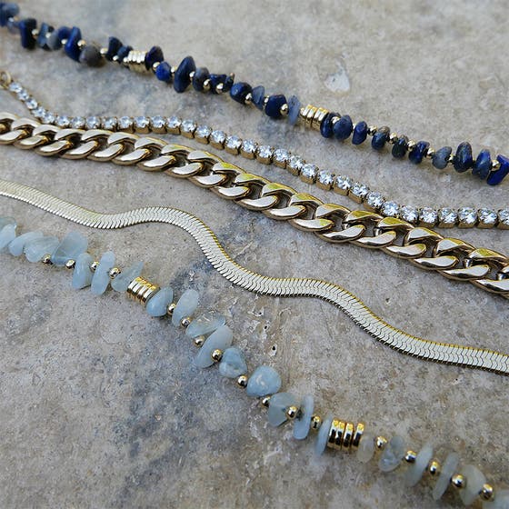 Steel Tennis Bracelet Steel