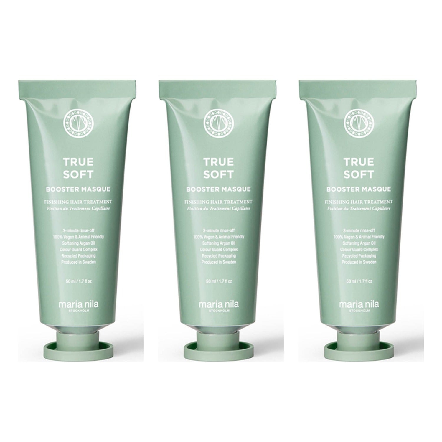 Maria Nila True Soft Booster Masque Trio 3 X schampo & balsam dam