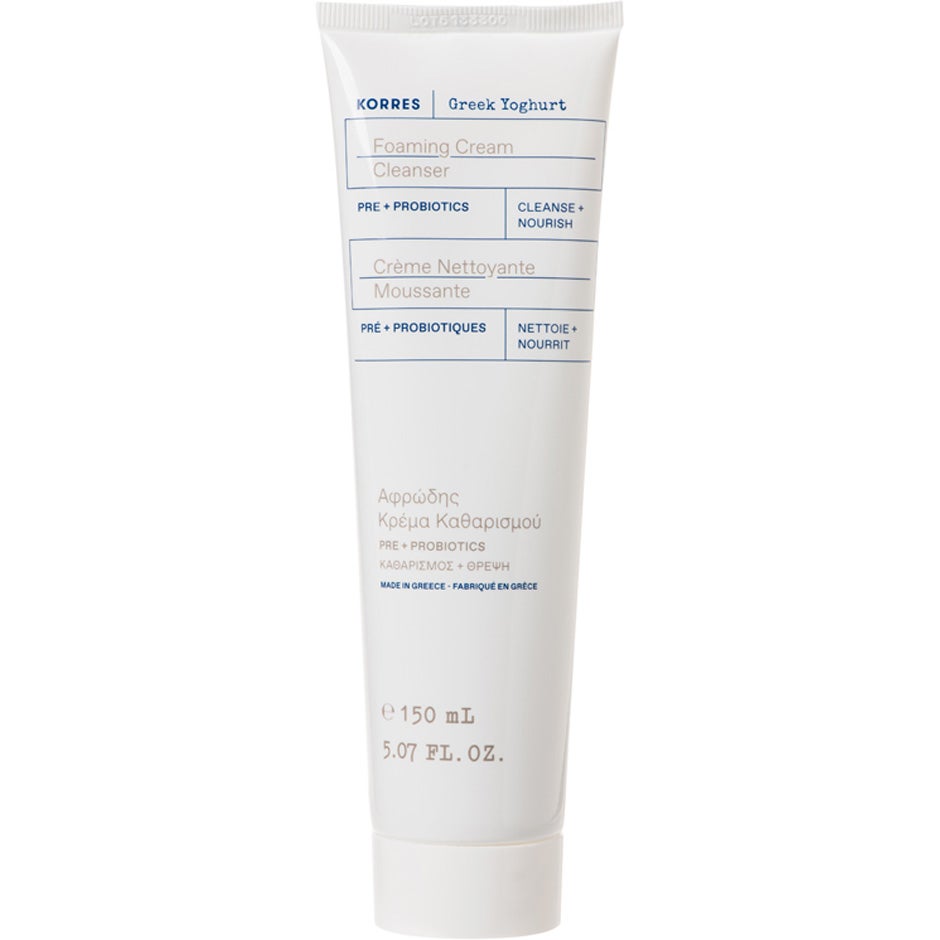Greek Yoghurt Foaming Cream Cleanser - 150ML - Korres