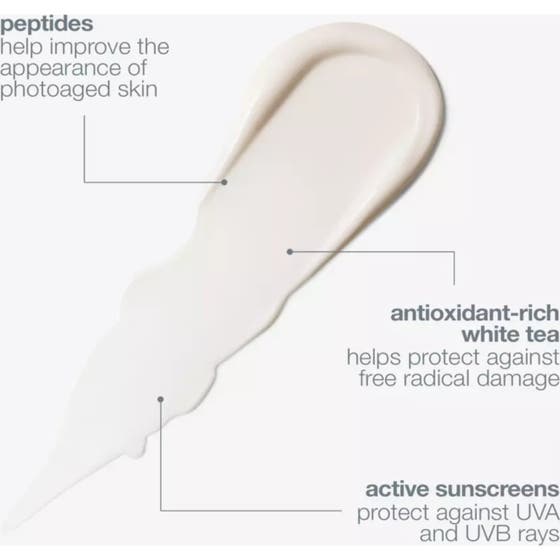 Dermalogica AGE smart Dynamic Skin Recovery SPF50 50 ml dagcreme viser før og efter resultat på rynker