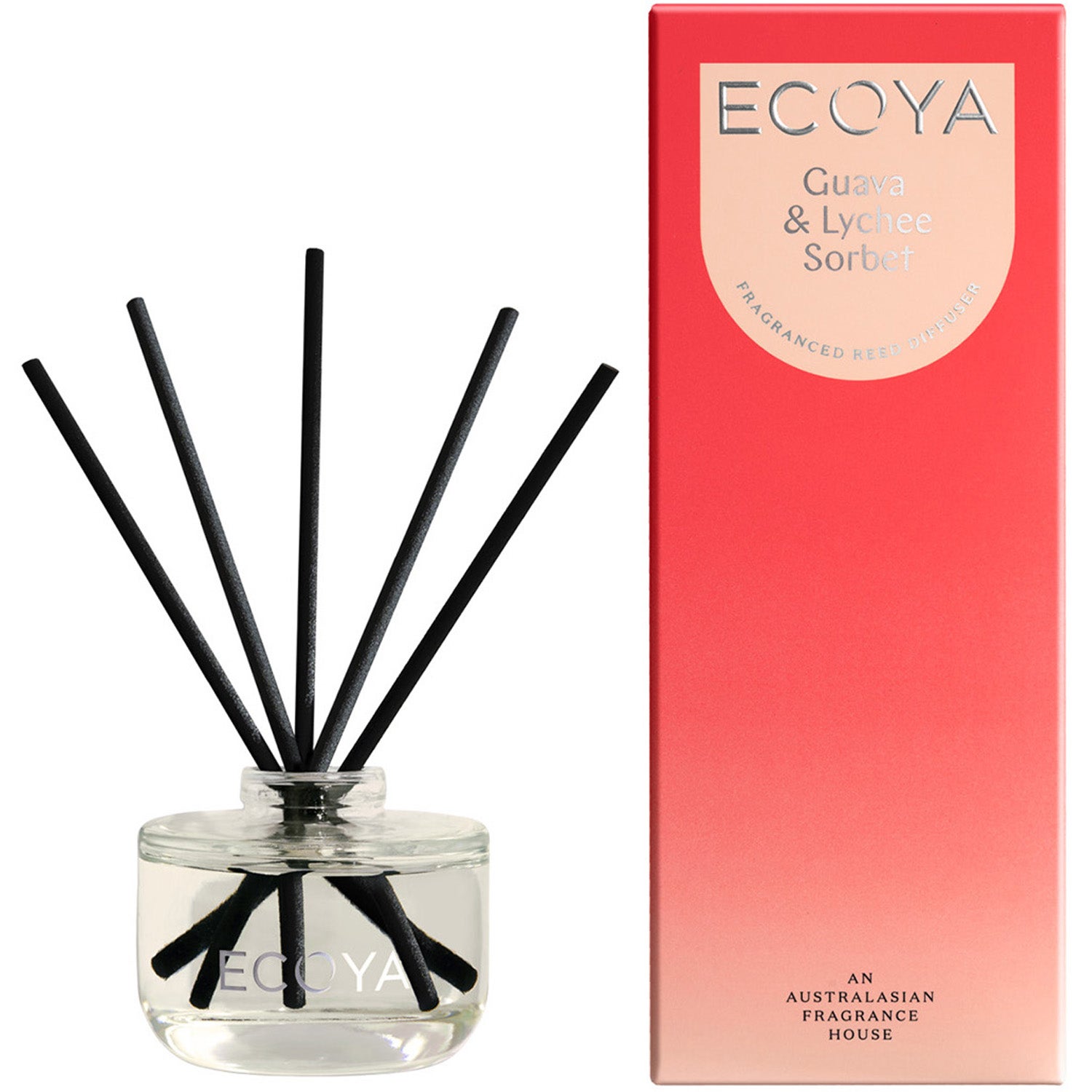 Ecoya Guava & Lychee Sorbet Fragrance Sticks 50 ml