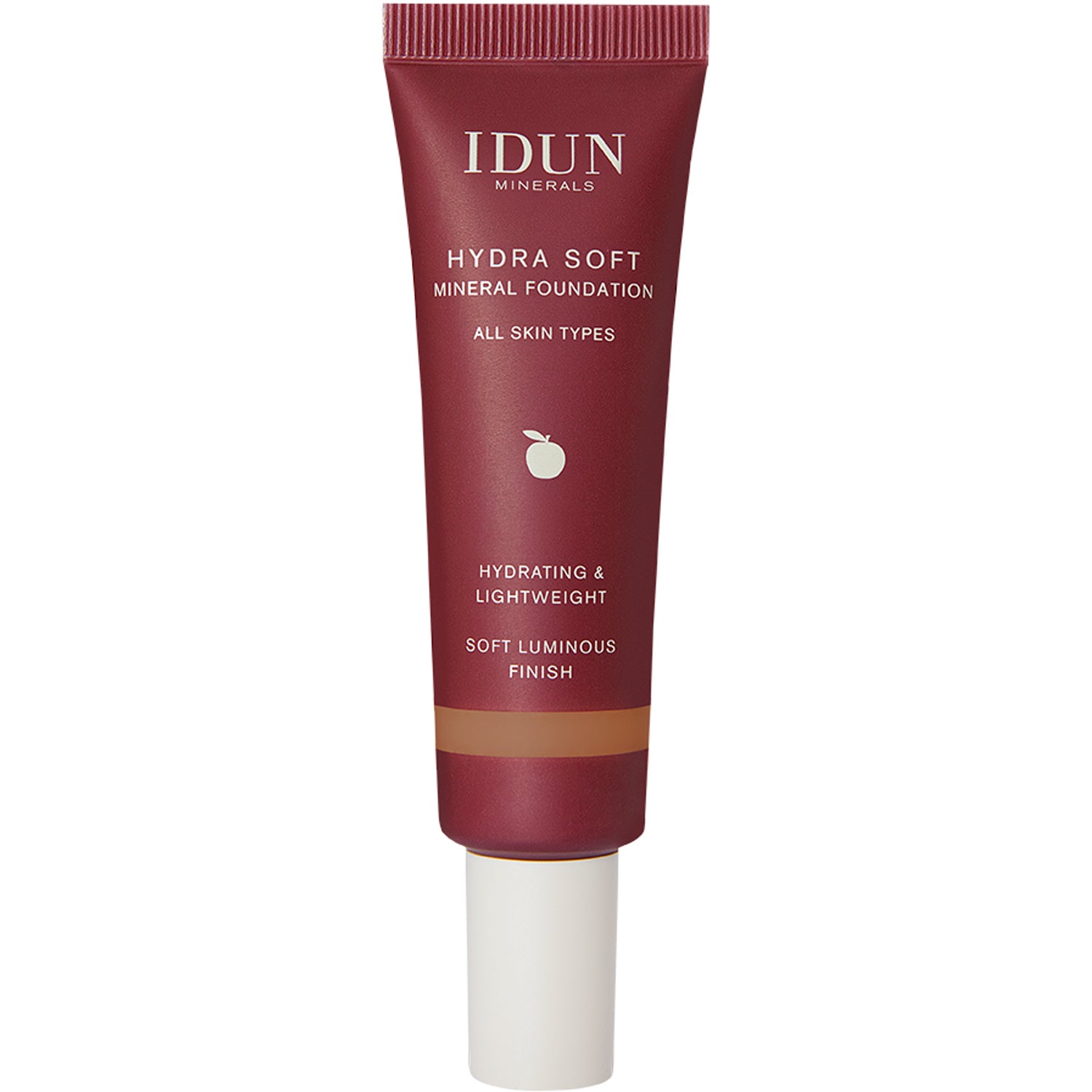 IDUN Minerals Hydra Soft Mineral Foundation Alva Light brown neutral - 30 ml billede