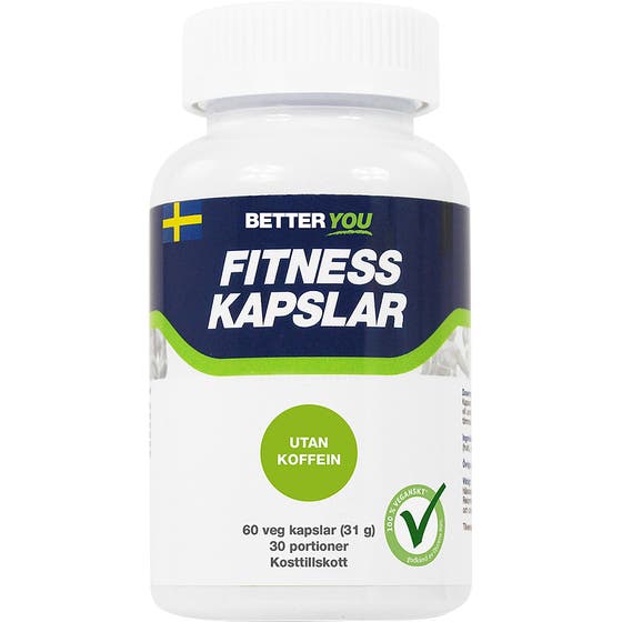 Fitness Kapslar utan koffein