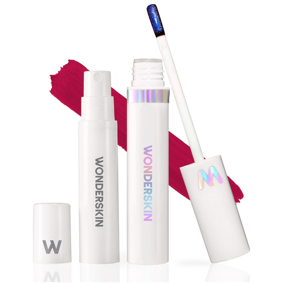 Wonderskin Wonder Blading Peel & Reveal Lip Stain Kit Darling (Bright Blum) - 4 ml