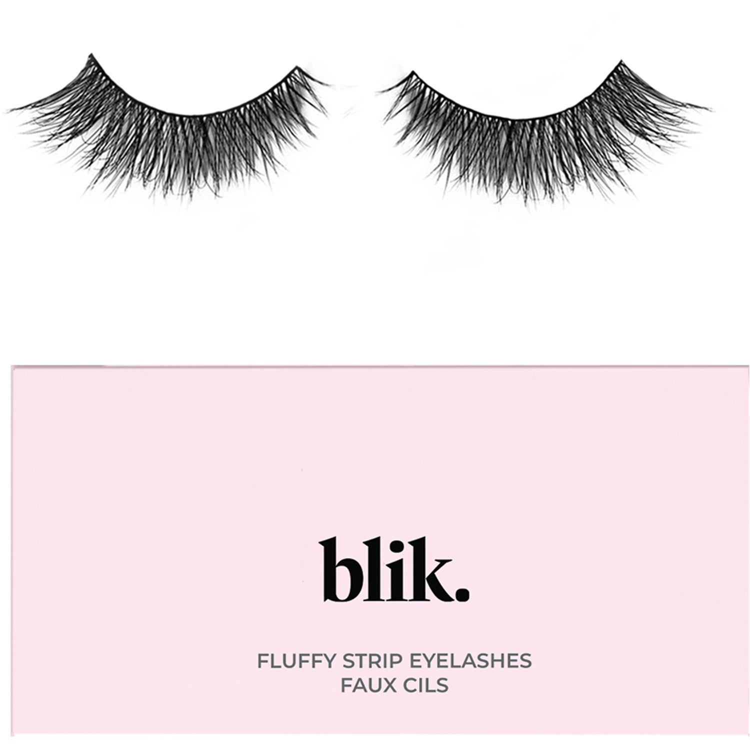 Blik Press-On Half Lashes Lucia Black 1 pcs ögonsmink dam