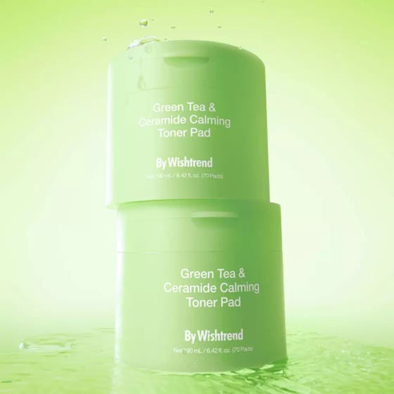 Green Tea & Ceramide Calming Toner Pad