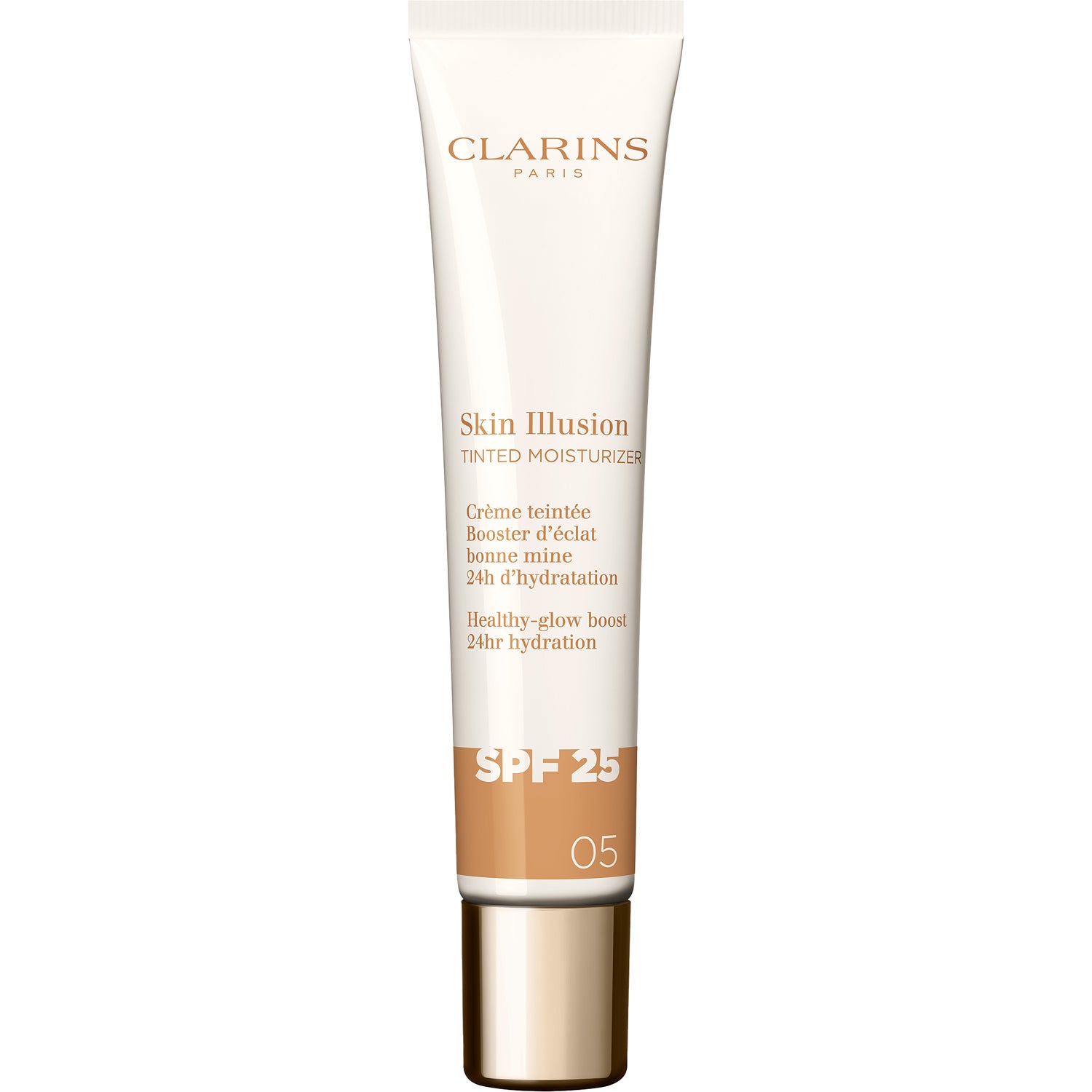 Clarins Skin Illusion Tinted Moisturizer SPF25 05 - 40 ml billede