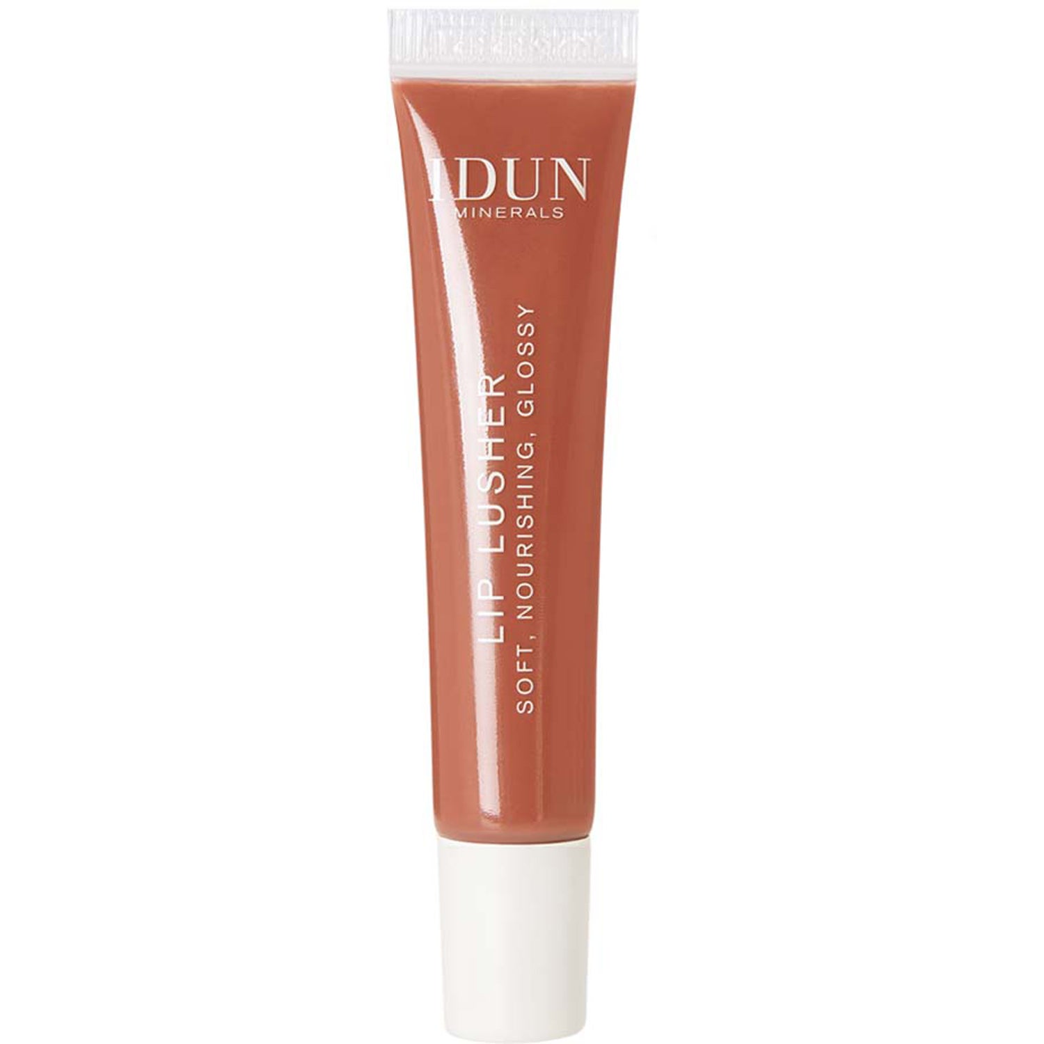 IDUN Minerals Lip Lusher Lydia Warm Brown - 8 ml