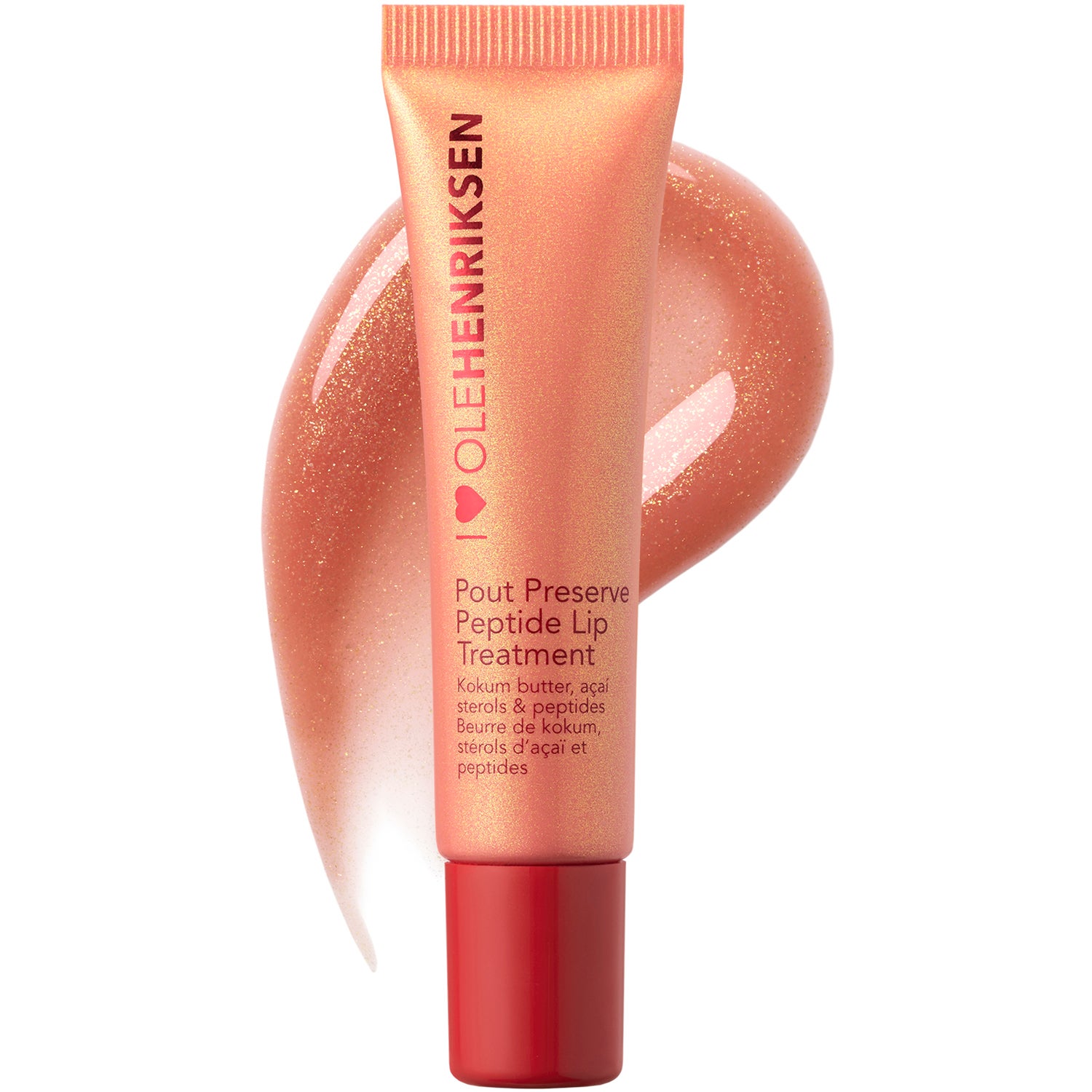 Ole Henriksen Glimmer Pout Preserve Peptide Lip Treatment 18 gr. - Strawberry Sorbet