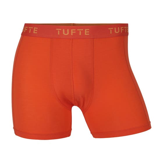 Men Boxer Briefs Blazing Orange