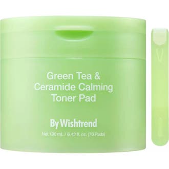 Green Tea & Ceramide Calming Toner Pad