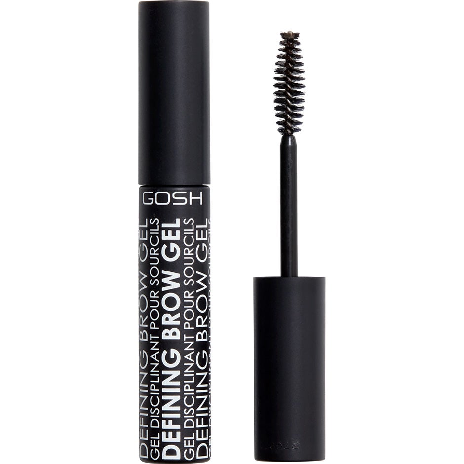 Øjenbrynsgel Gosh Copenhagen Defining Brow - 001 Extreme Black, 8 ml