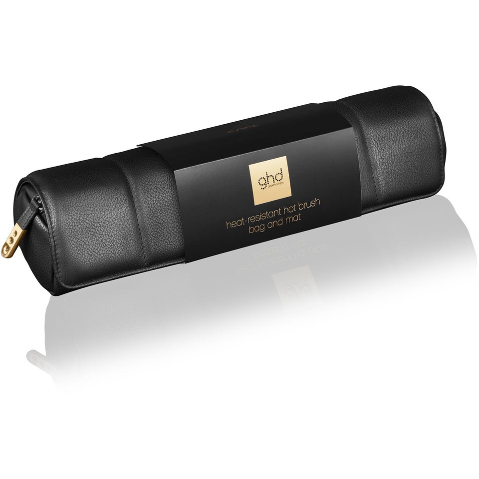 2-in-1 Heat-Resistant Hot Brush Bag & Mat 1 pcs