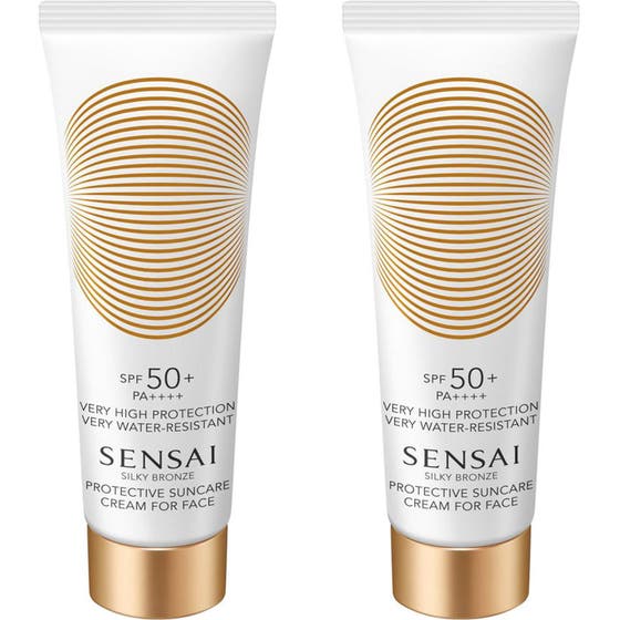 Duo Silky Bronze Protective Cream Face
