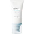 SKIN1004 Centella Hyalu-Cica Water-Fit Sun Serum 50 ml återfuktande hyaluron centella solserum i vit tub med blått lock