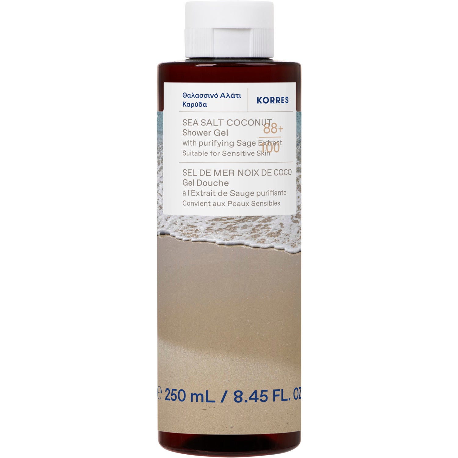 KORRES Sea Salt Coconut Shower Gel 250 ml