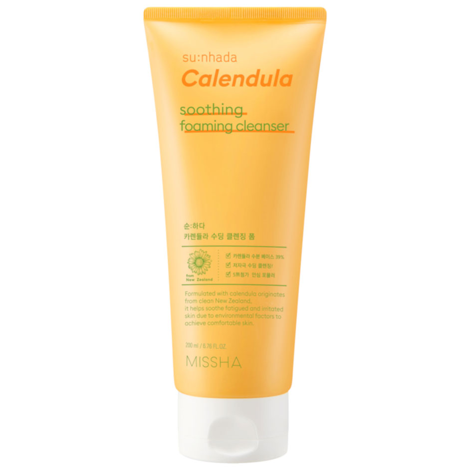 Su:nhada Calendula Smoothing Foaming Cleanser