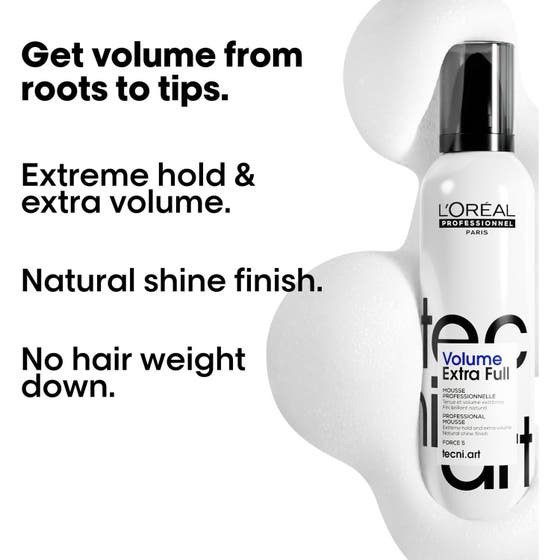 Volume Extra Full Mousse & Fix Design Spray