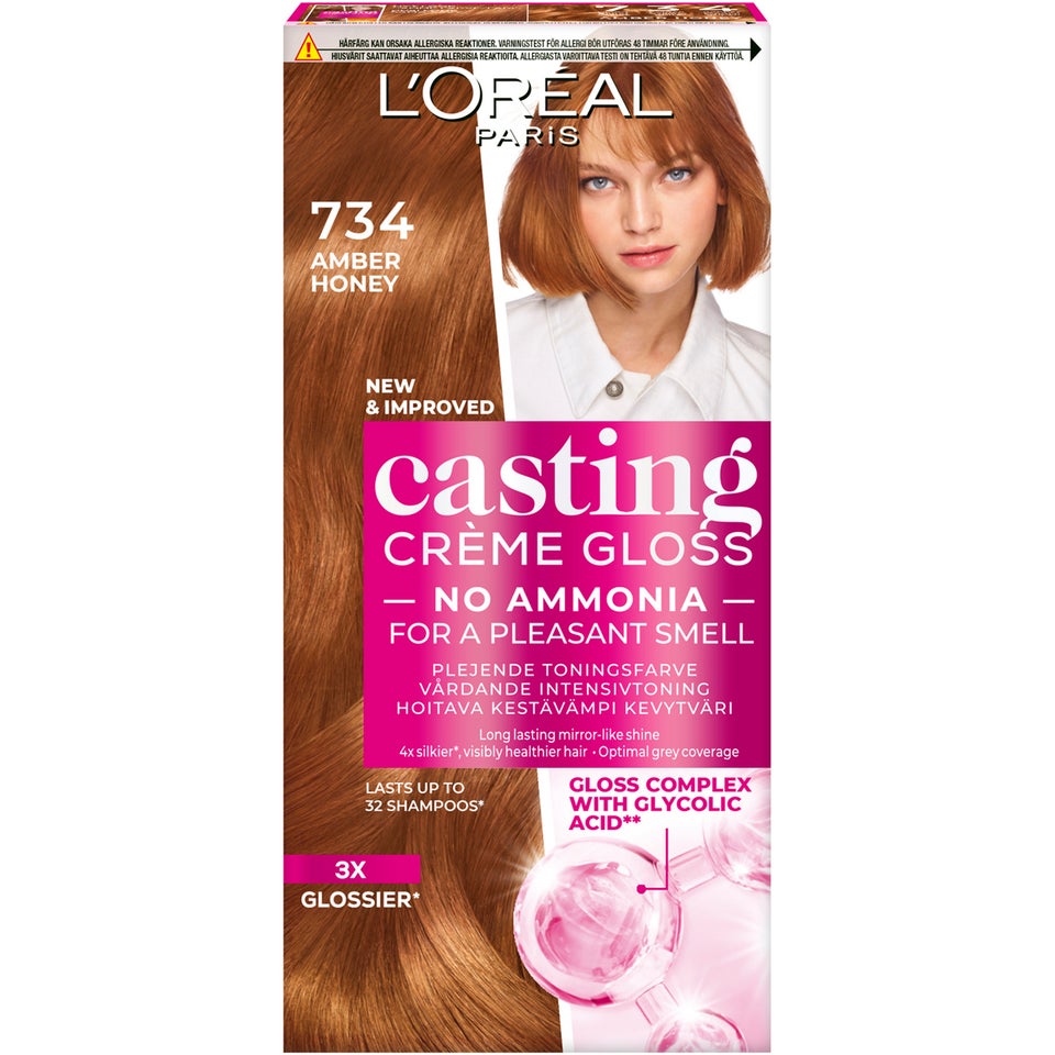 Casting Crème Gloss 100 Black Licorne 1 pcs